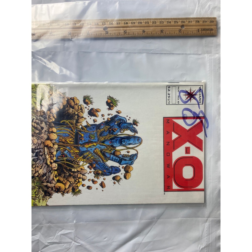 X-O Manowar Comic Book November No 10 Valiant‎ Comics